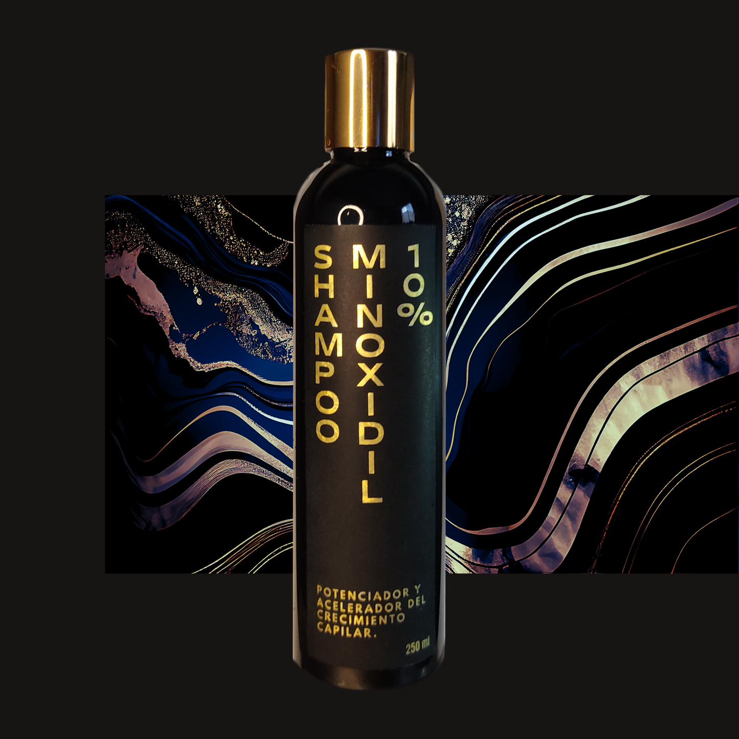 1 SHAMPO CON MINOXIDIL AL 10% IDEAL PARA ACELERAR EL CRECIMIENTO DEL CABELLO Y ENGROSAR