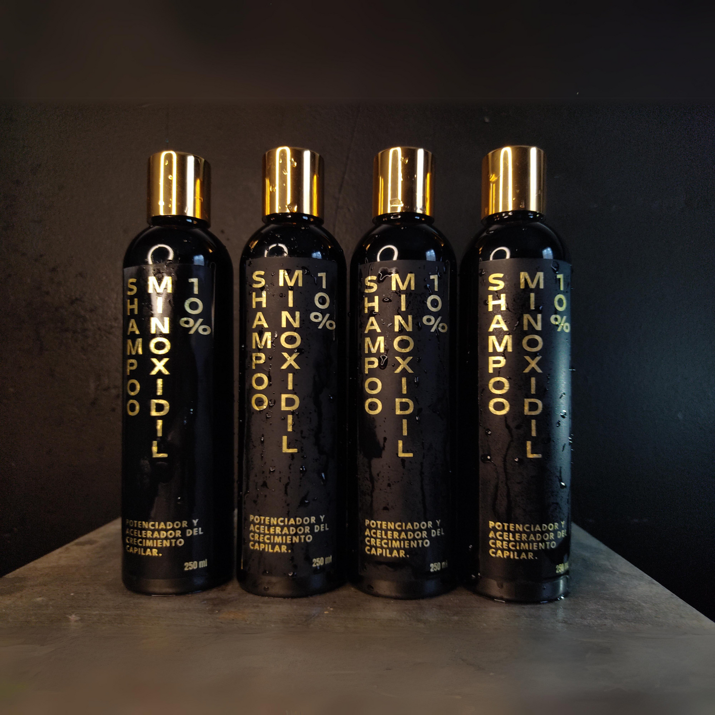 1 SHAMPO CON MINOXIDIL AL 10% IDEAL PARA ACELERAR EL CRECIMIENTO DEL CABELLO Y ENGROSAR